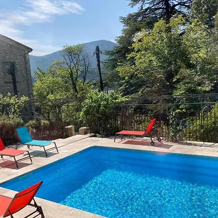 Petite -nice - Spa-jacuzzi - Massage- Sauna - 4 Saisons - Piscine Chauffee Toute L'annee - Pool View- Heated Pool 800m Centre Frühstückspension Nyons